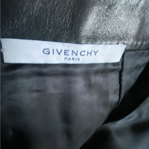 Givenchy Black A-Line Pleated Skirt- size 36 - Picture 5 of 12